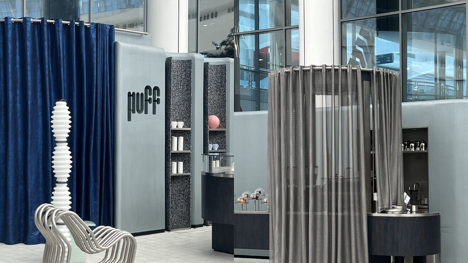 Sadeco proudly delivered this chic, open-plan café at Abu Dhabi Marina Mall @thepuffconcept transformed from a blank space into a stylish destination. From the kiosk build to the surrounding alcoves and serving areas, every detail was crafted for a unique sweet-treat experience.