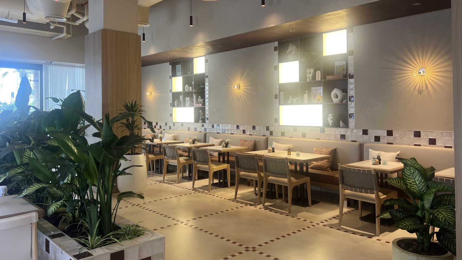 @friendsavenue A large-scale space taken from scratch. Our team handled every aspect of the build in-house — MEP, civil, electrical and plumbing through to the interiors, finishes and everything in between. The kind of place you go for a long lunch and end up staying for dinner.