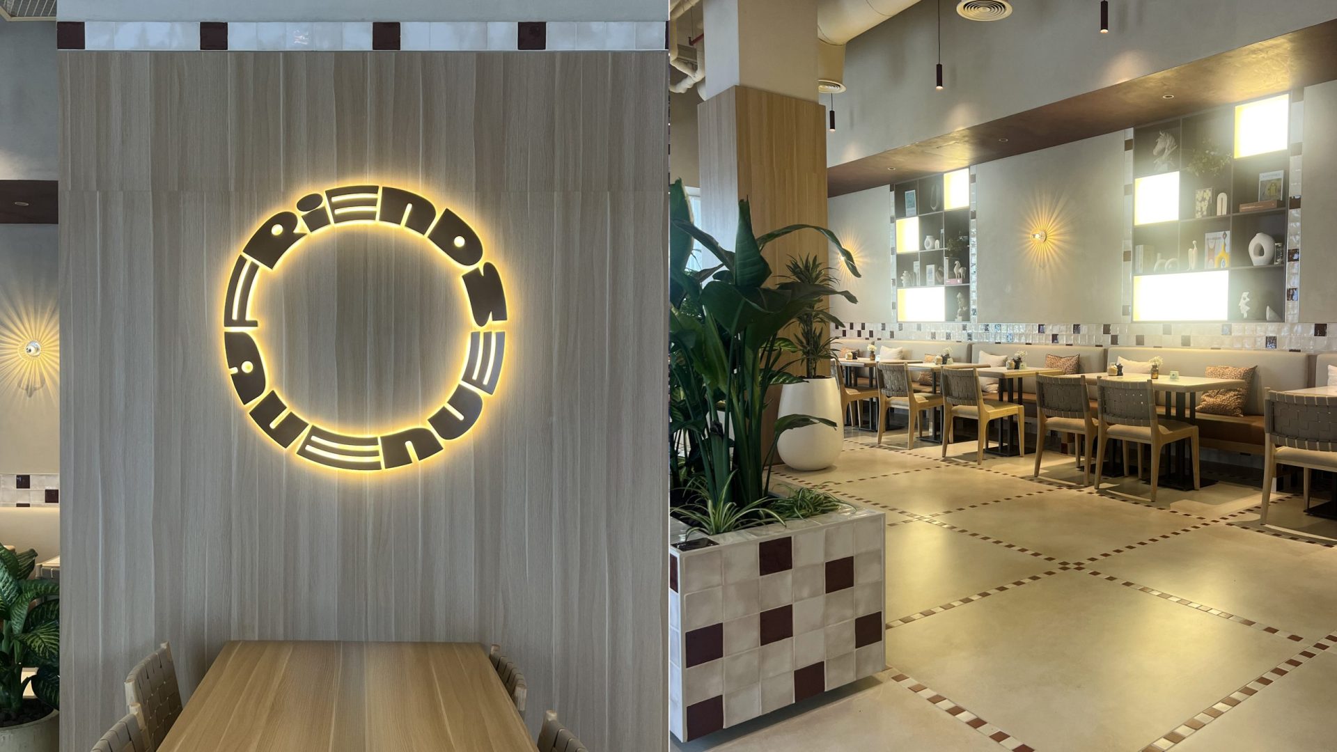 @friendsavenue A large-scale space taken from scratch. Our team handled every aspect of the build in-house — MEP, civil, electrical and plumbing through to the interiors, finishes and everything in between. The kind of place you go for a long lunch and end up staying for dinner.